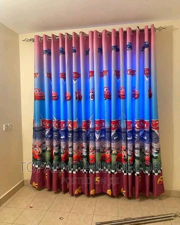 Cartoon Themed Kids Curtains Kids Curtains Available - thumbnail 2