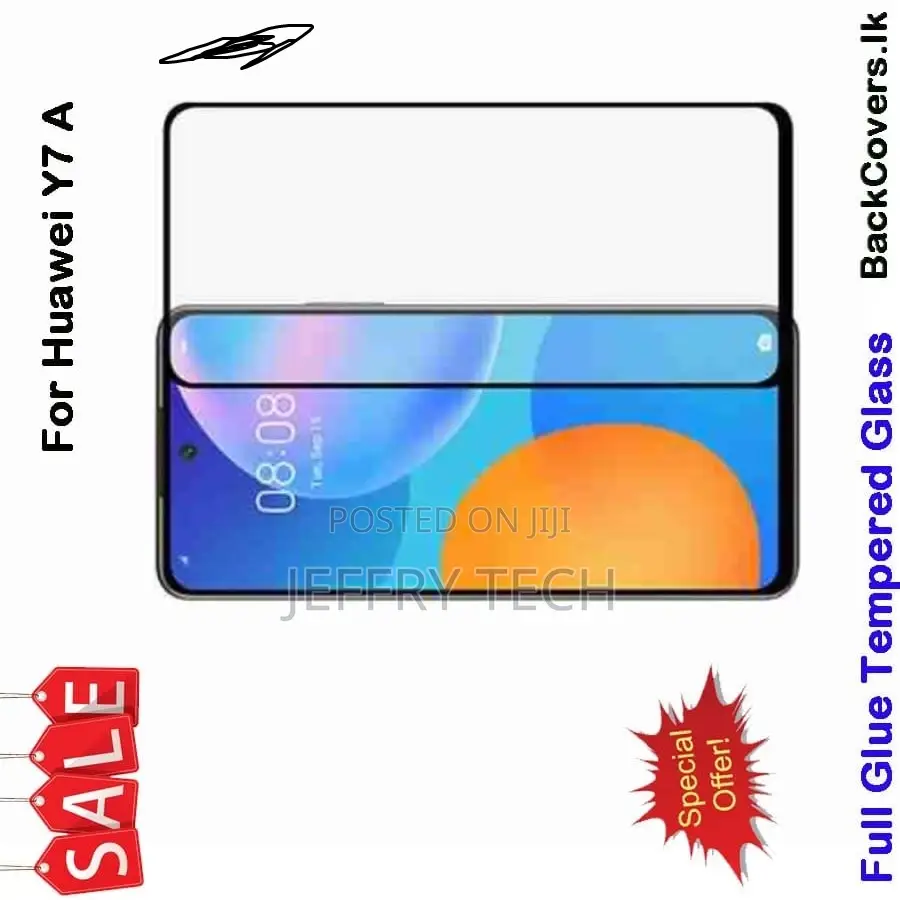 Huawei Y7A Tempered Glass / Screen Protector