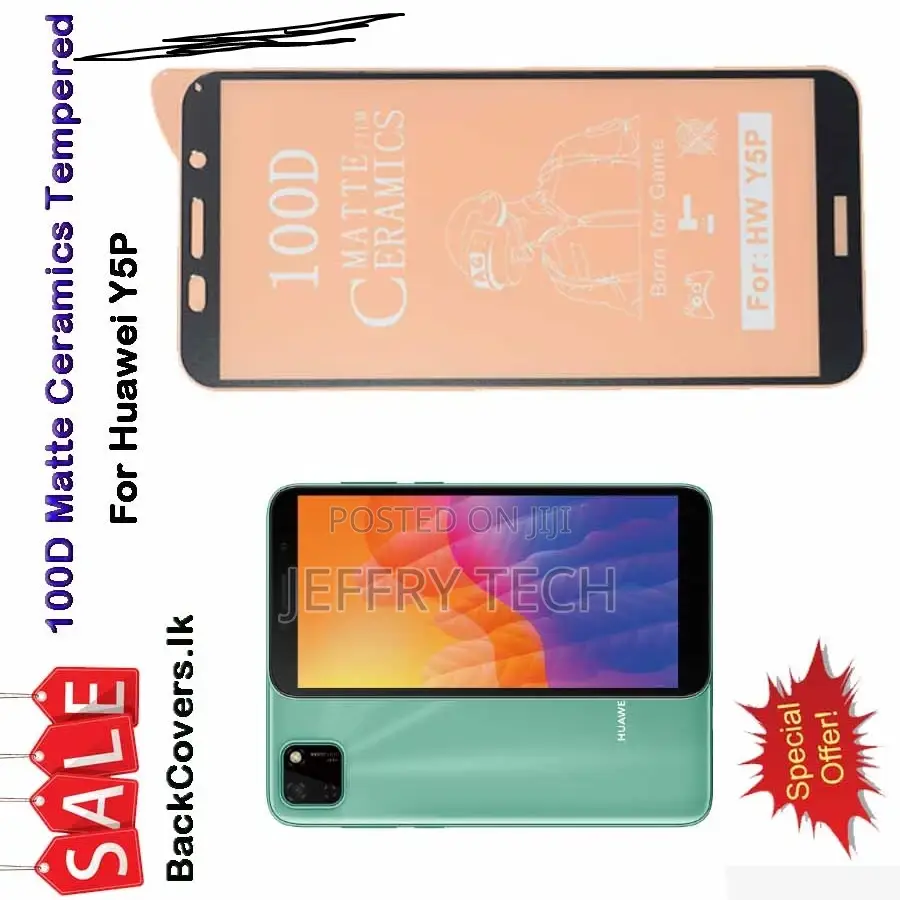 Huawei Y5P / Y5 P / Y 5 P Matte Ceramics Tempered Glass / Sc