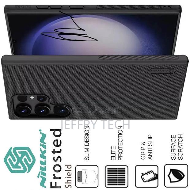 Nillkin Hard Pro Case Samsung Galaxy S24 Ultra - Frosted Shi - thumbnail 3