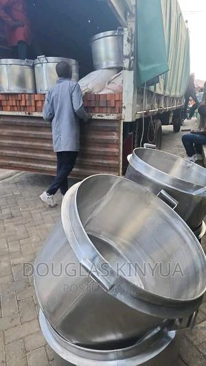 Stainless Steel Commercial Boiler Sufuria. - thumbnail 2