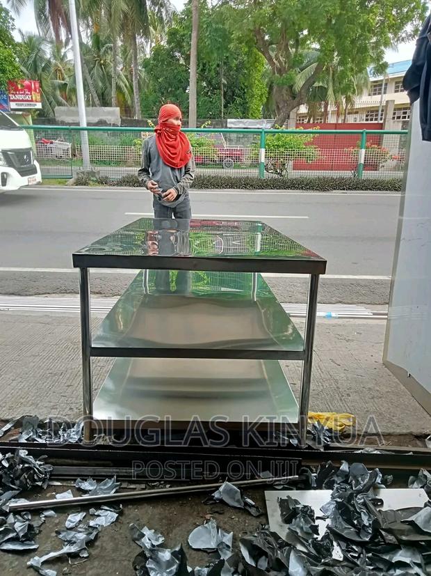 Working Table Stainless Steel Full Length. - main view