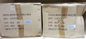 RG59 Coaxial Cable With Power 305M