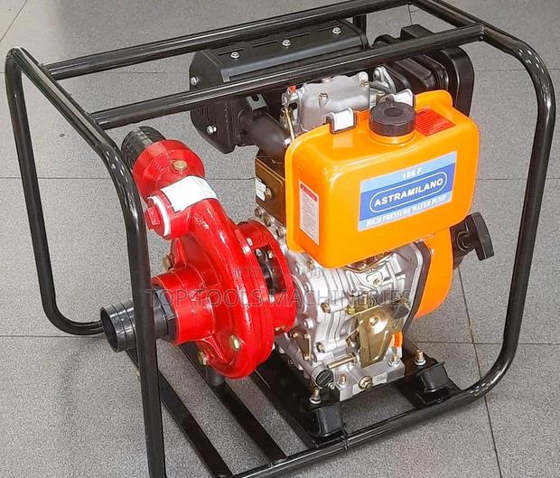 Astramilano Diesel Water Pump CAST IRON High Pressure 3 Inch