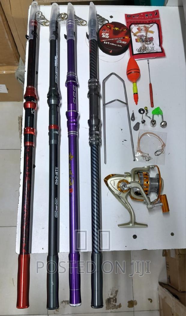 Full Fishing Rod Kit With Reel And Other 12 Accessories