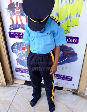 High Quality Customized CBC Police Officer Kids Costume