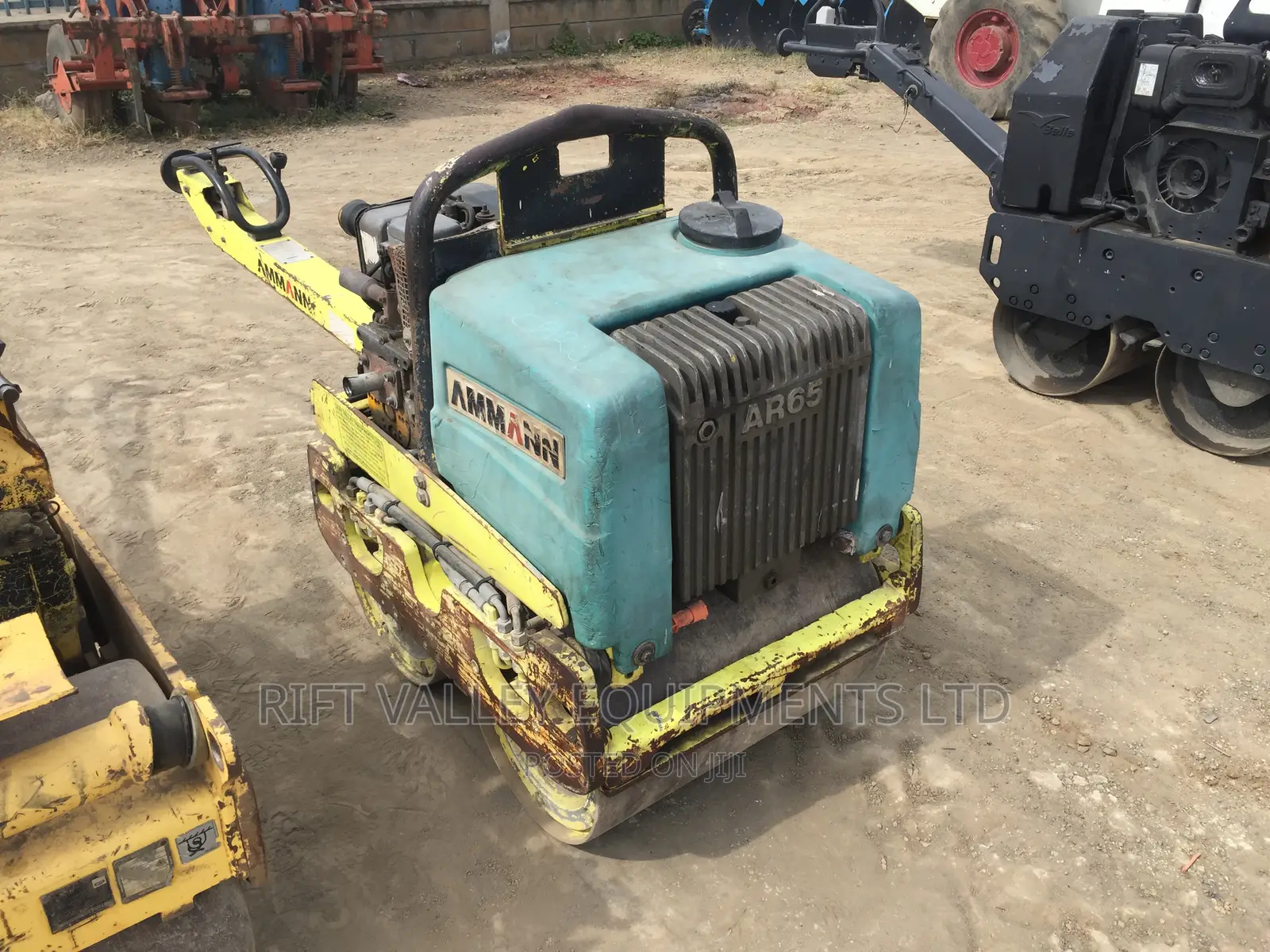 Ex UK Ammann Pedestrian Roller for Sale