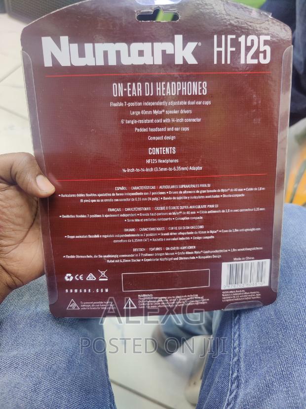Numark HF 125 Headphones - thumbnail 2
