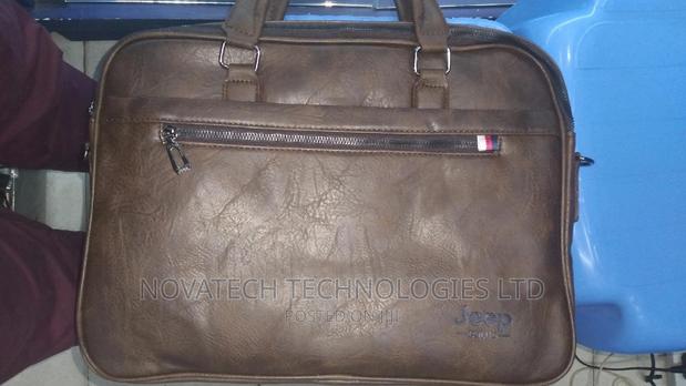 * Jeep Shoulder Bag Pure Leather
