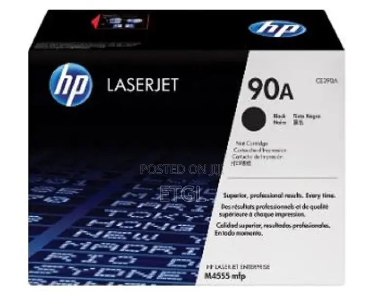 HP 90A (CE390A) Black Original Laserjet Toner Cartridge