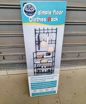 5layers Shoe Rack With Hanger 
