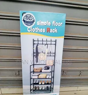 Strong Metallic 5 Layers Multi Purpose Shoe Rack