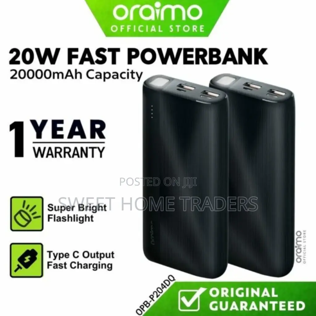 Oraimo Power Bank