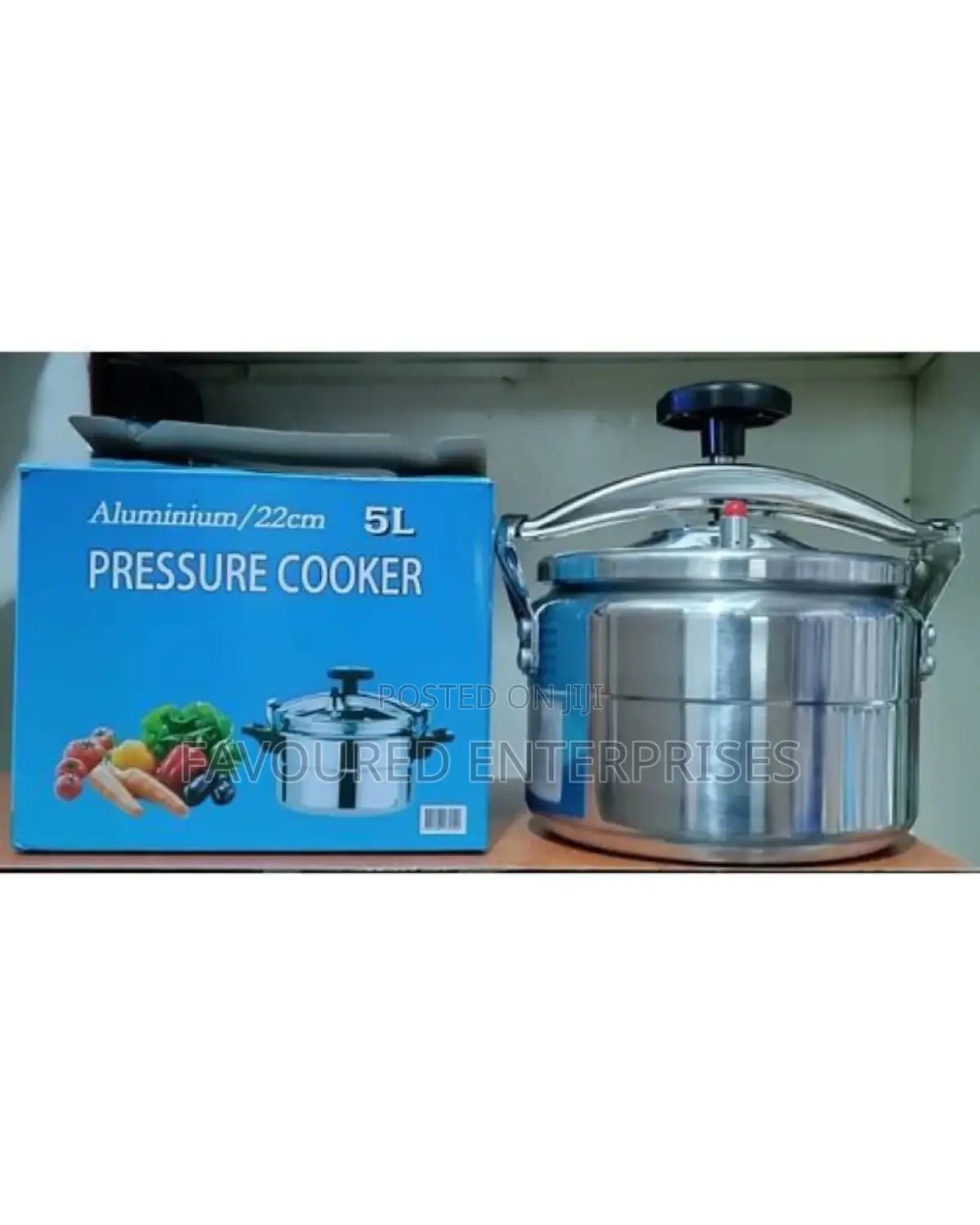2 Handle Non Explosive Pressure Cooker 5 L