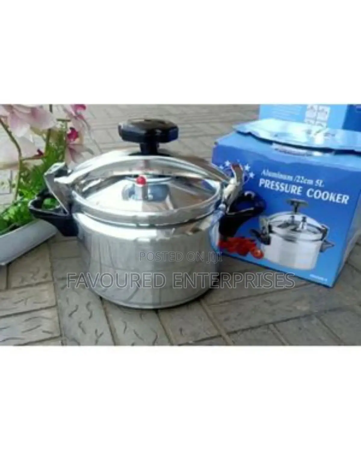 Pressure Cooker - Explosion Proof - 5 Litres - Silver
