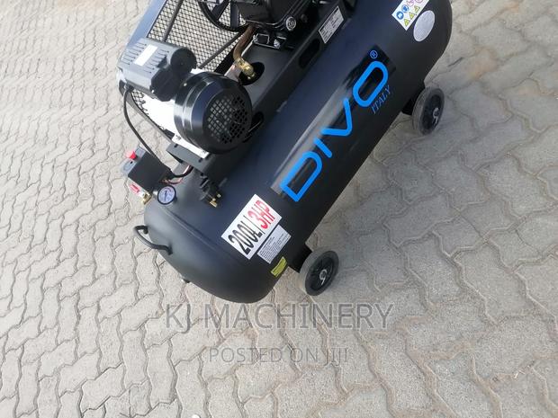 Electric Air Compressor 200l Capacity 3hp High-Speed - thumbnail 3
