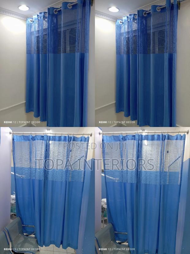 Hospital Cubicle Ward Partitioning Curtains Supply - main view