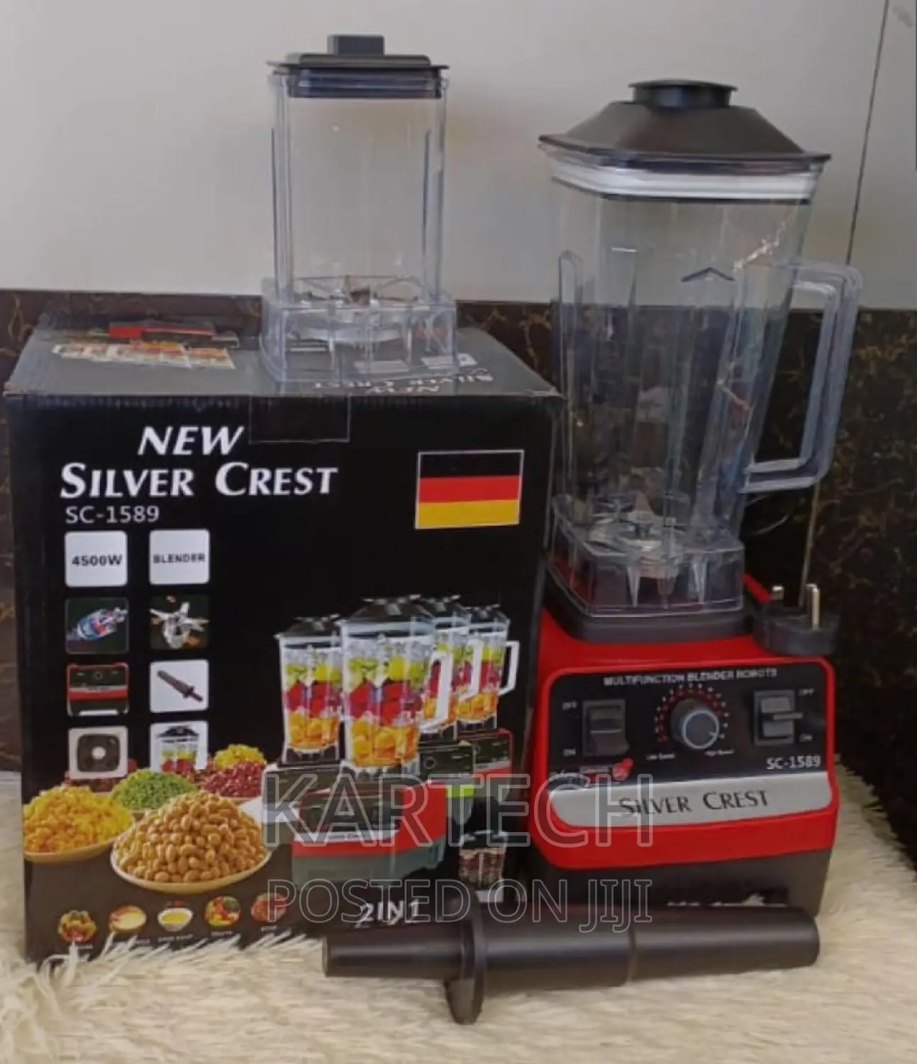 Silver Krest 2in1 Commercial Blender