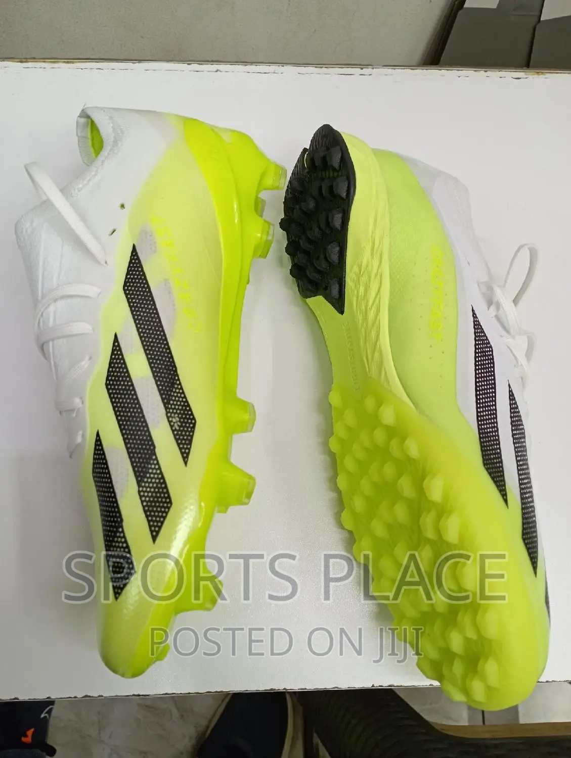 Crazyfast Football Boots Green and White Collection