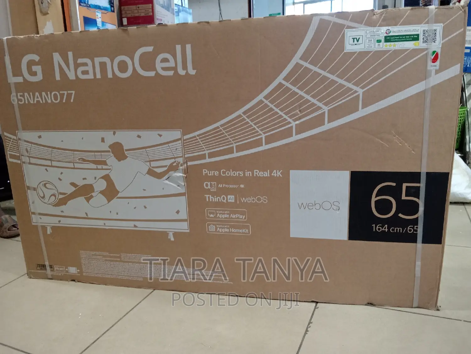 LG 65 Inch Nanocell 776 Series Smart Tv,UHD ,Thinq AI