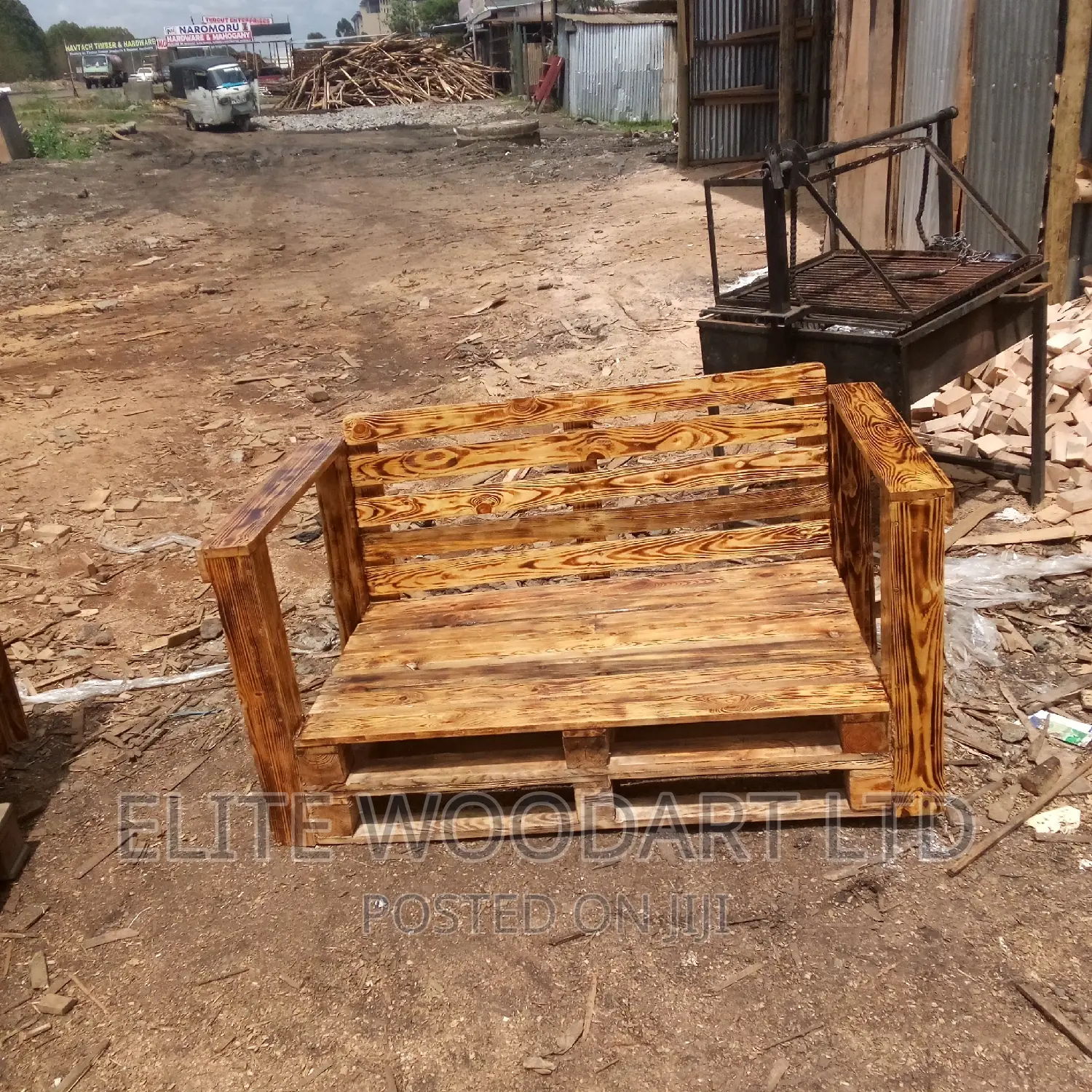 2seater Pallet Sofa Frame