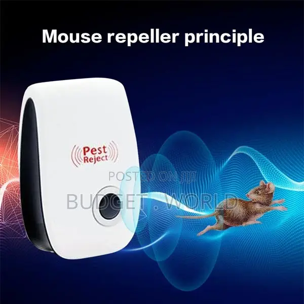 -Pest Reject Electronic Rodent and Insects Repeller Device