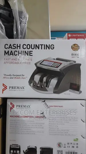 Premax Pm-Cc35d Cash Counting Machine' Premax Cash Counter