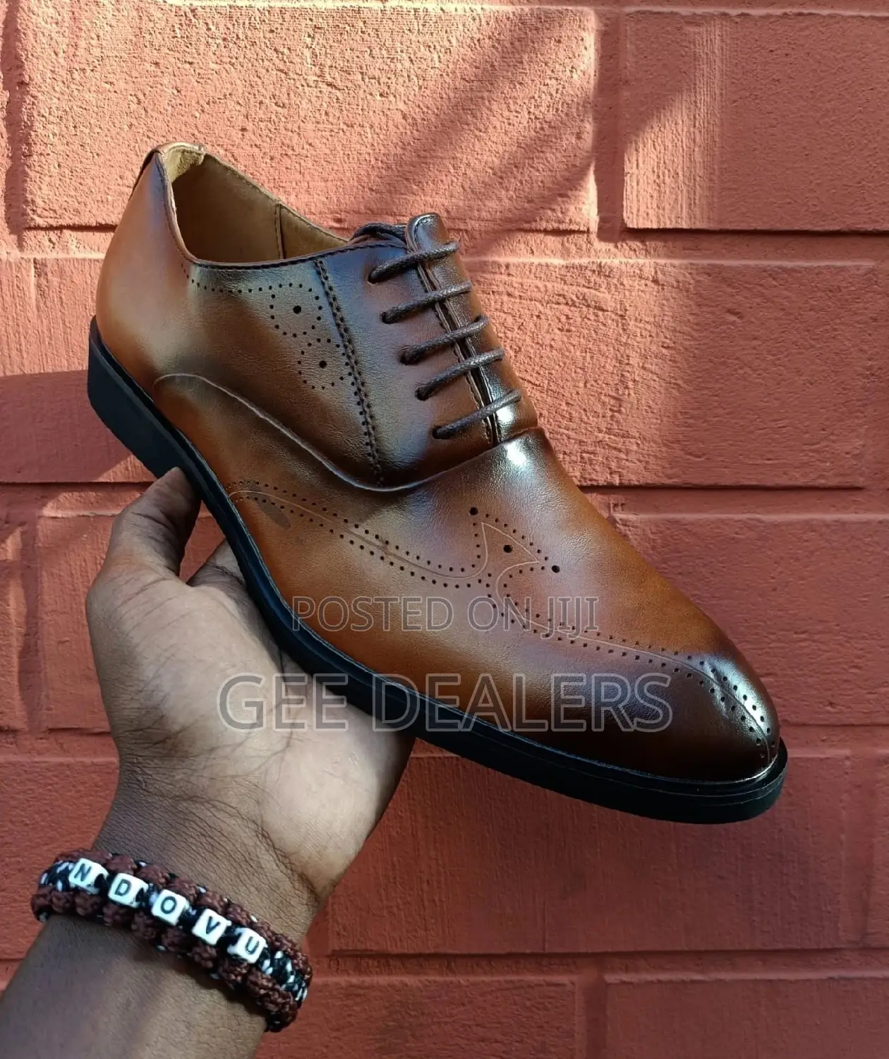Pure Leather Laced Official Shoes