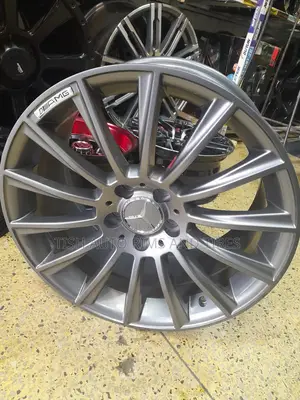 Gray AMG Mercedes Benz Rims Size 18 Inch