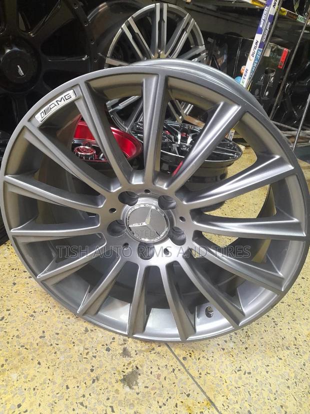 Gray AMG Mercedes Benz Rims Size 18 Inch