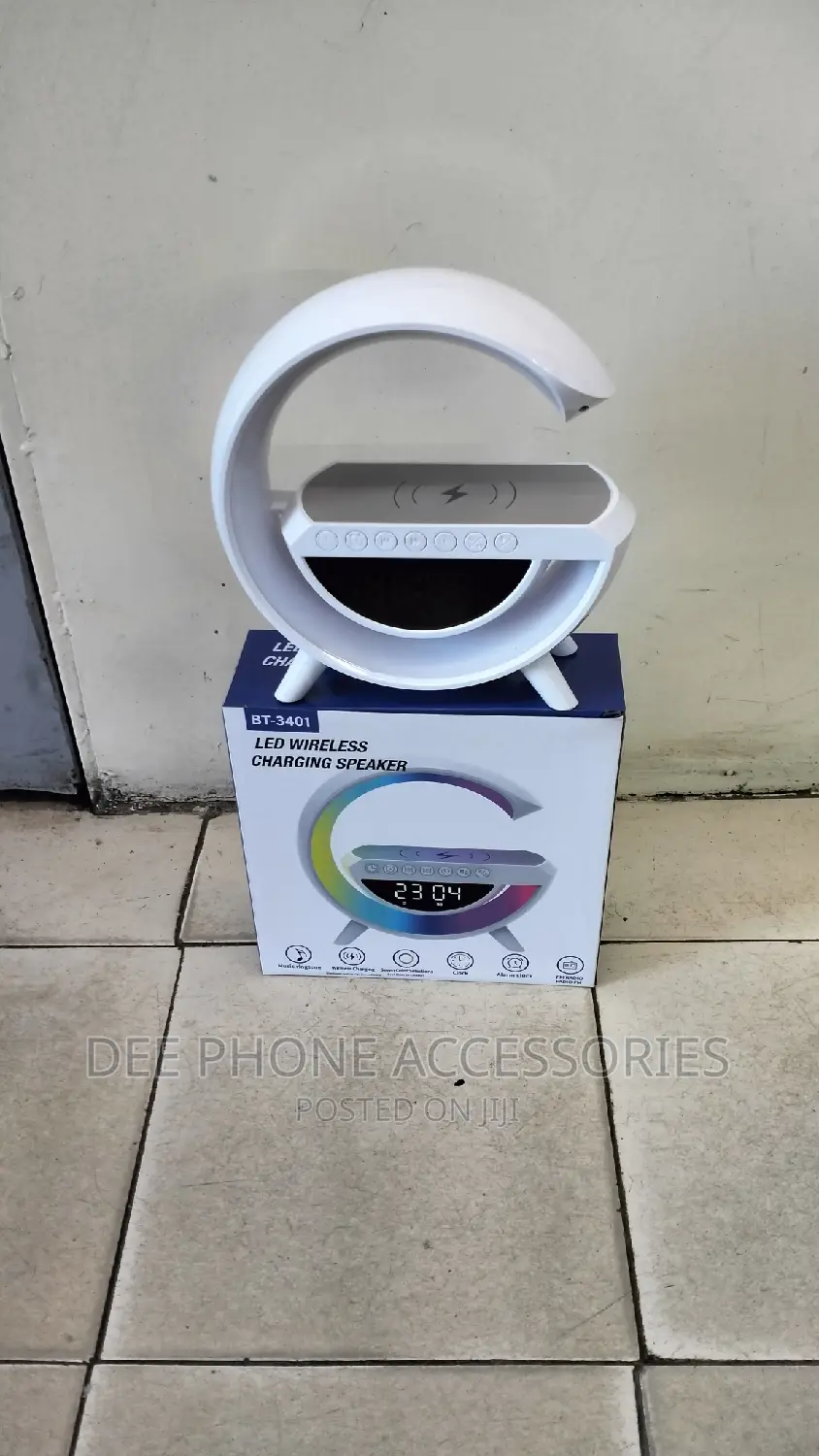 LED Wireless Charging Speaker