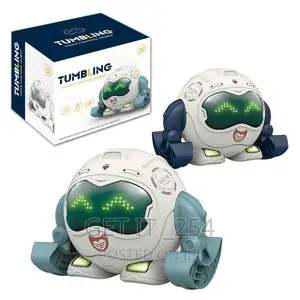 Tumbling Sounds Control Stunt Robot Rolling Intelligent Toy