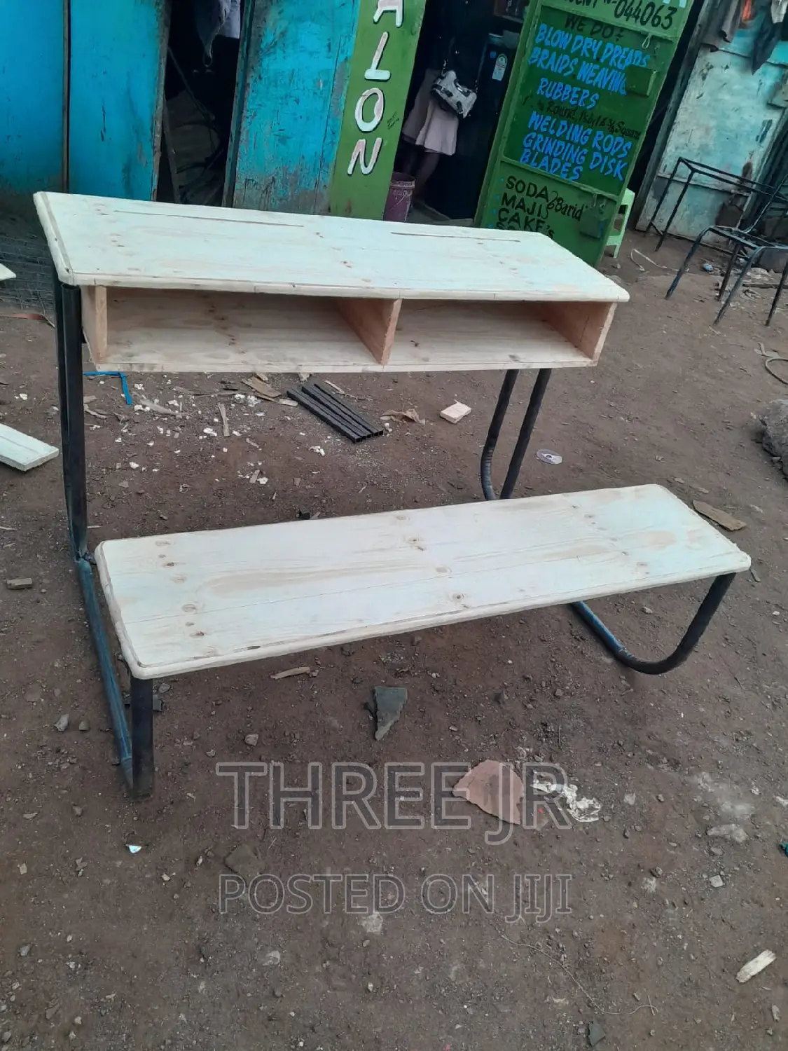 School Desks Available Laminated With Logo