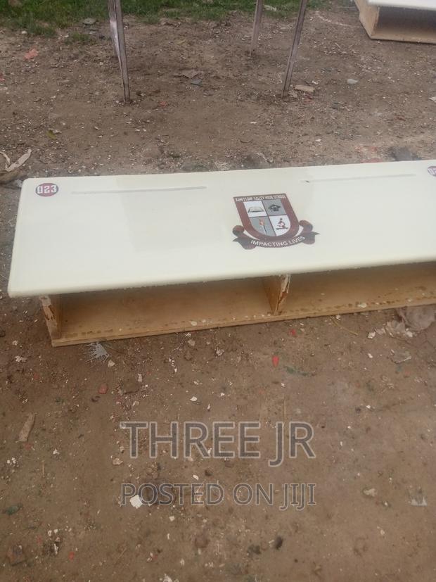 School Desks Available Laminated With Logo - thumbnail 3