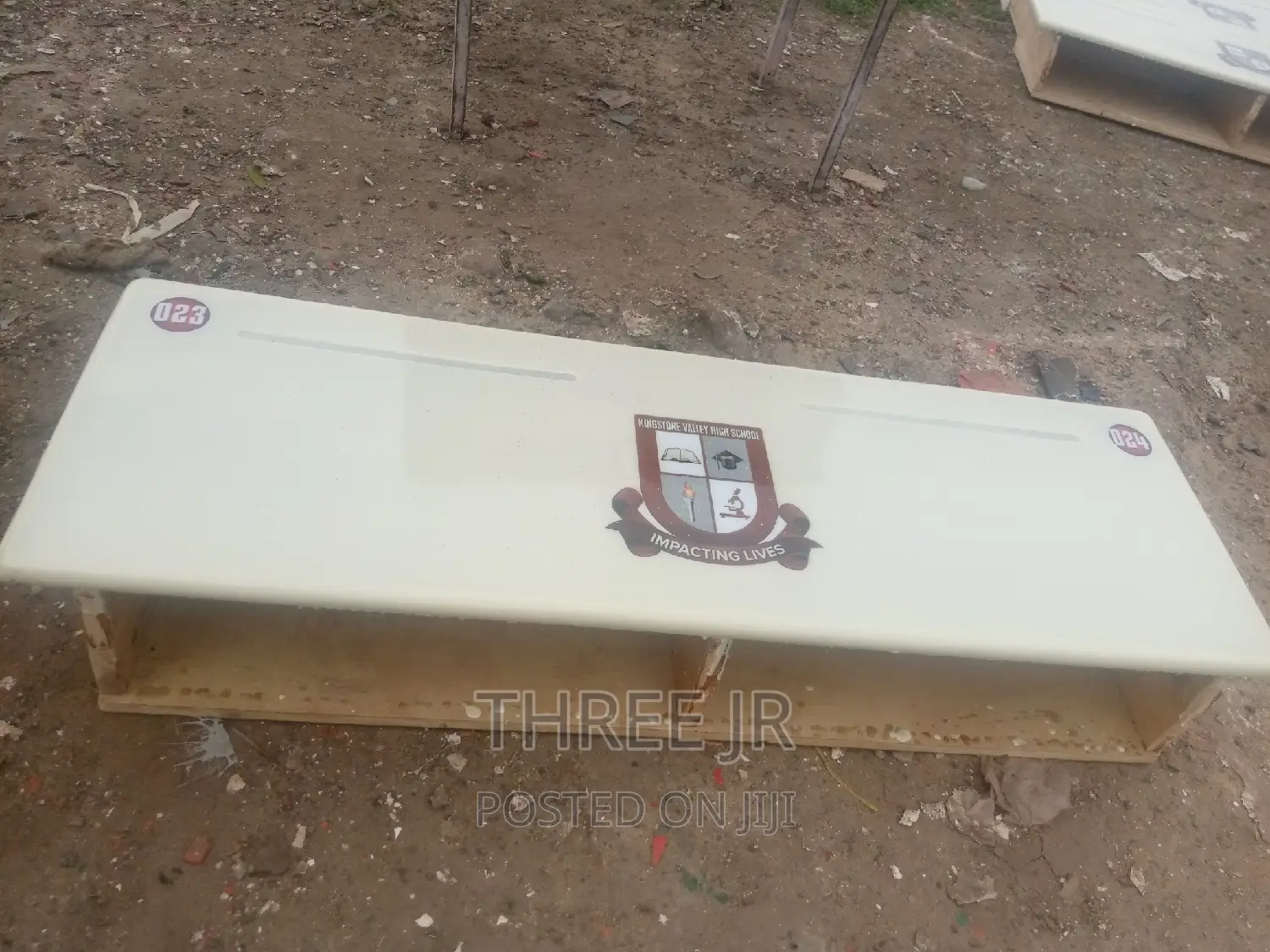 School Desks Available Laminated With Logo