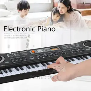 Electric 61 Keys Piano/ Keyboard
Comes With A Charging