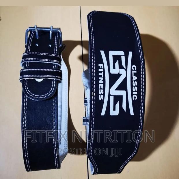 Leather Deadlift Belt - thumbnail 3