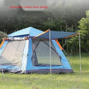 Light Blue 8 People Camping Tents - thumbnail 2