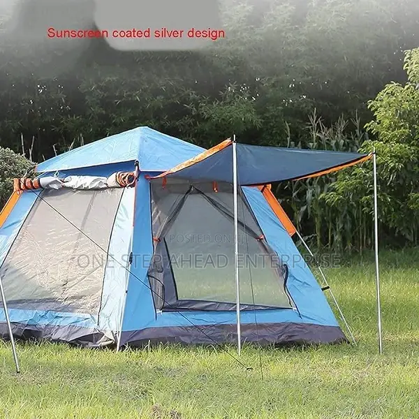 Light Blue 8 People Camping Tents