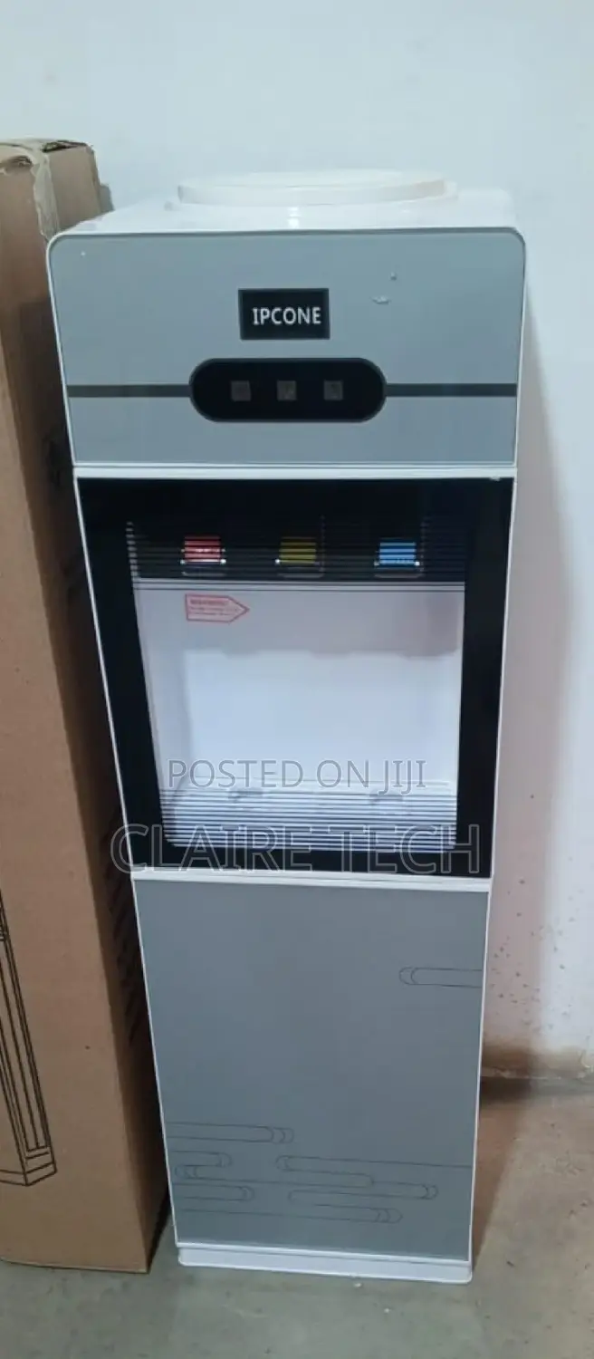 Ipcone 3 Taps Top Load Water Dispenser (Silver)