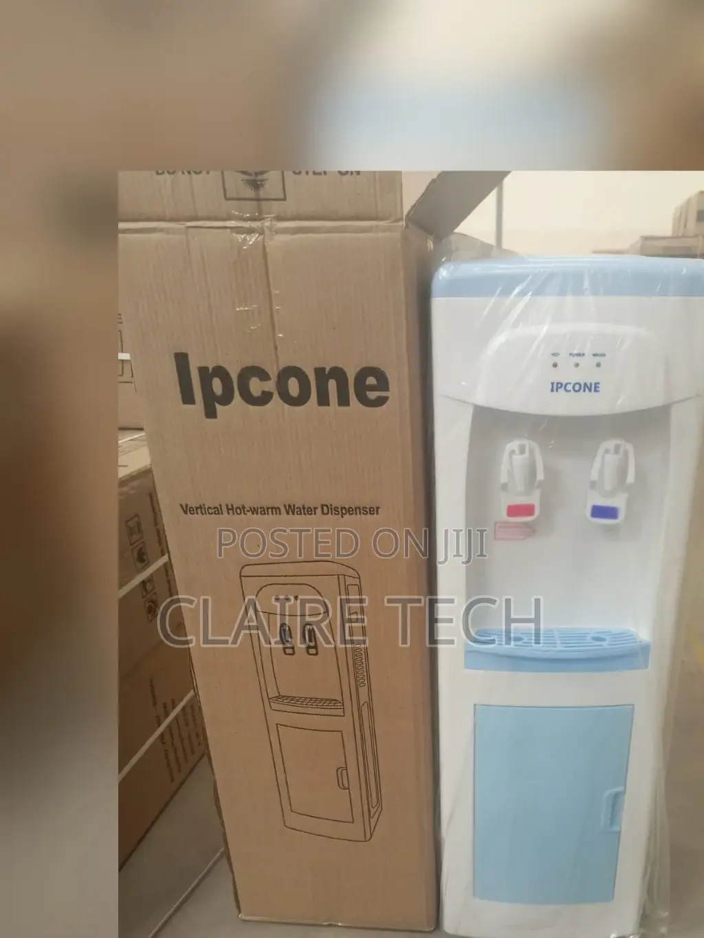 New 2 Taps Top Load Freestanding Ipcone Water Dispenser.