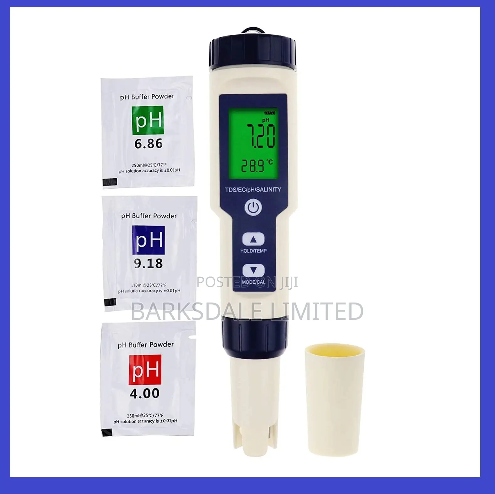 5 in 1 TDS Ec Ph Salinity Temp Water Quality Tester Meter