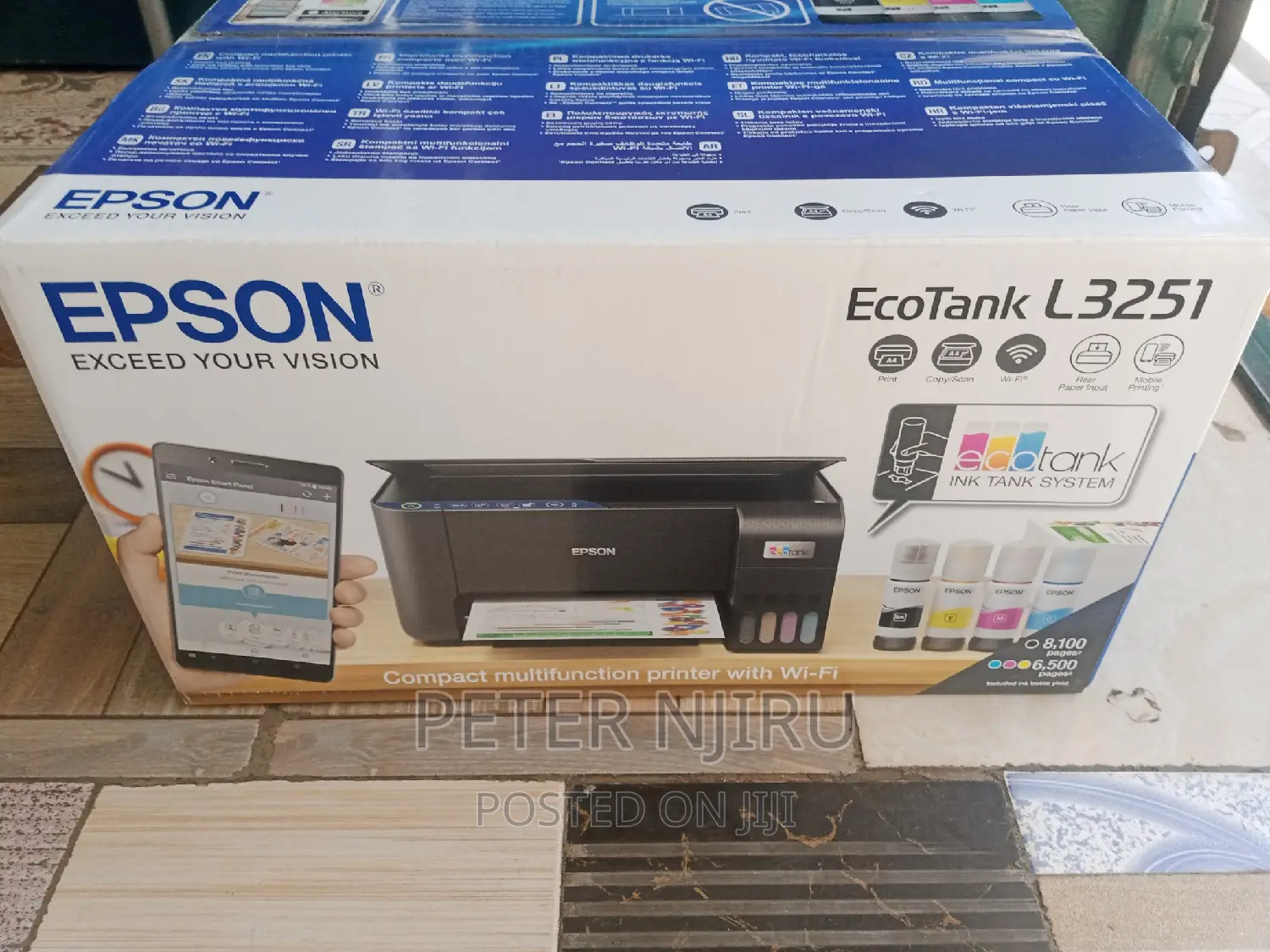 Epson Ecotank L3251 Wi-Fi All-in-One Ink Tank Printer