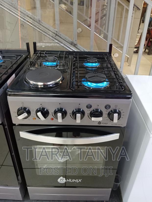 Eurochef Standing Cooker 3+1 Electric Oven 50x55cm - main view