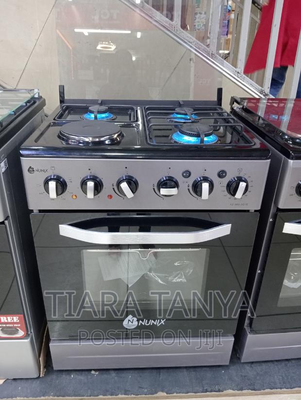Eurochef Standing Cooker 3+1 Electric Oven 50x55cm - thumbnail 2