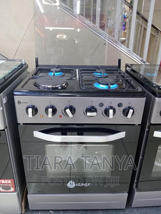 Eurochef Standing Cooker 3+1 Electric Oven 50x55cm - thumbnail 3