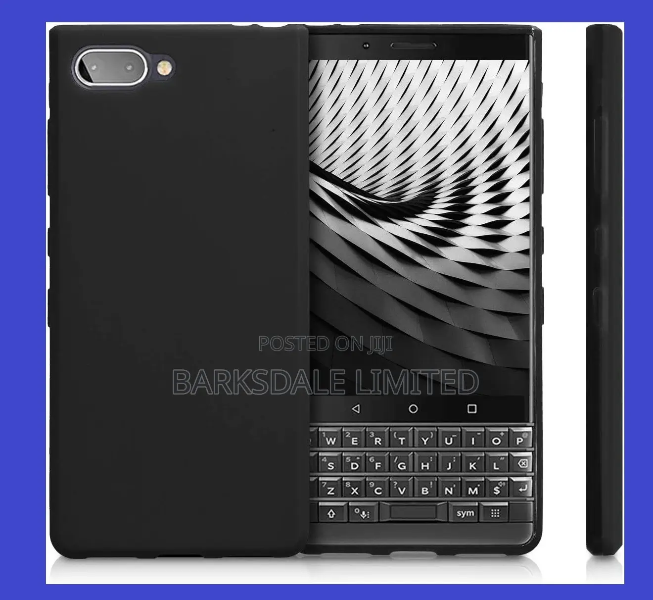Black Case Blackberry Key2 Keytwo Case Phone Cover