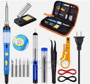 Soldering Iron Kit, 60W Solder Gun Station Adjustable Temper