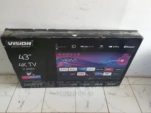 Vision Plus 43 Inches Uhd Frameless Smart Tv+ Bluetooth