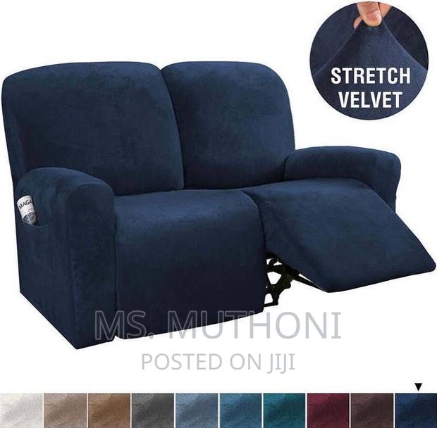 Recliner Velvet Seat Covers - thumbnail 3